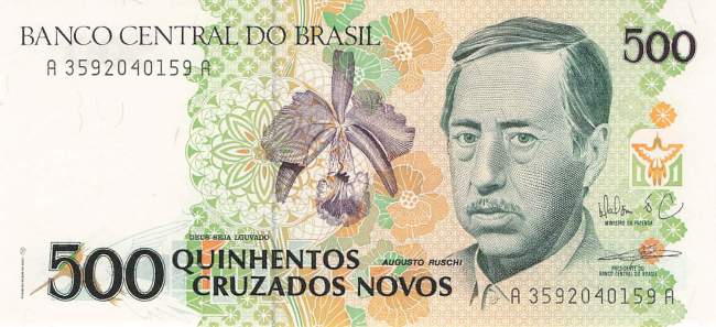 500 Cruzados Novos 1989